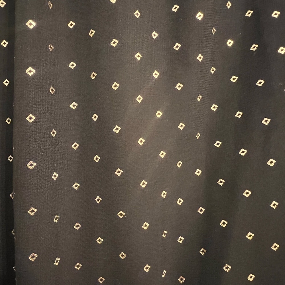 Gold Diamond dots Long Sleeve Dress - Picture 5 of 5